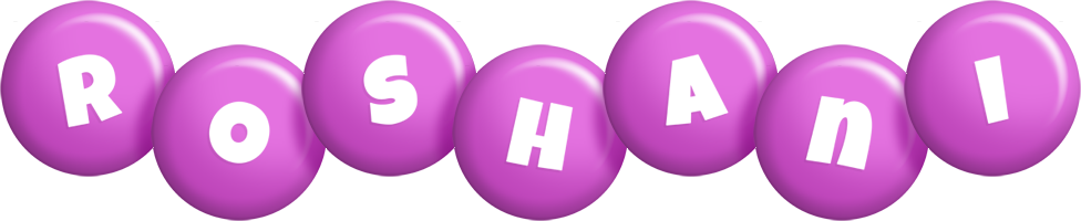 Roshani candy-purple logo