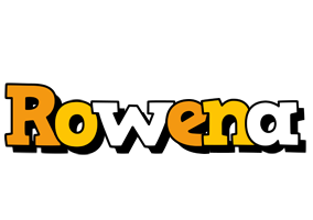 Rowena cartoon logo
