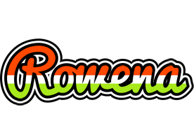 Rowena exotic logo