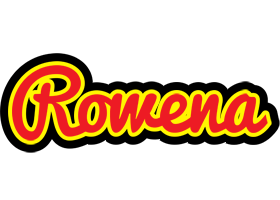 Rowena fireman logo