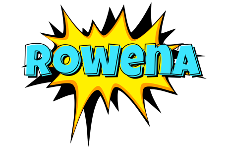 Rowena indycar logo