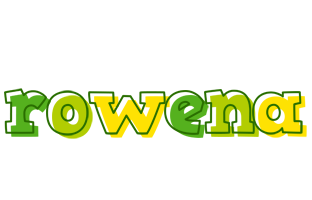 Rowena juice logo