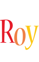 Roy birthday logo