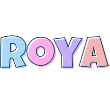 Roya pastel logo