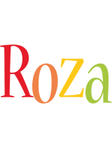 Roza birthday logo