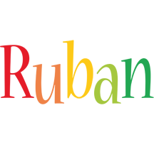 Ruban birthday logo
