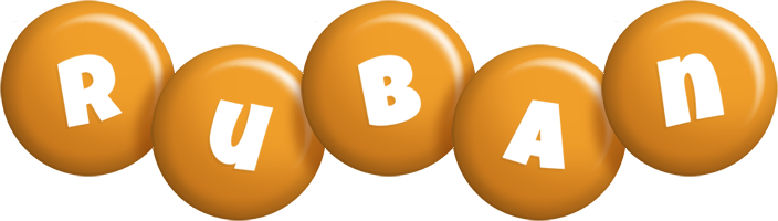 Ruban candy-orange logo