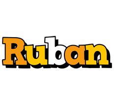 Ruban cartoon logo
