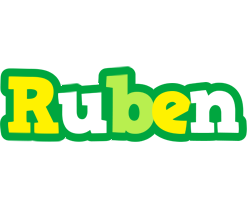 Ruben soccer logo