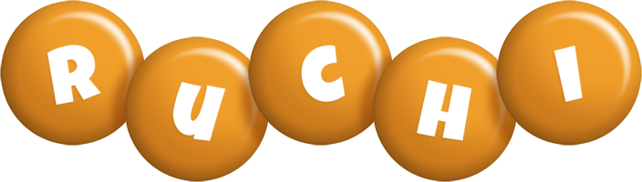 Ruchi candy-orange logo