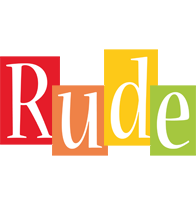 Rude colors logo
