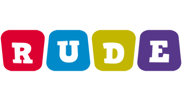 Rude daycare logo