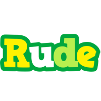 Rude soccer logo
