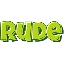 Rude summer logo