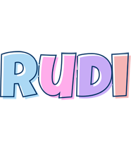 Rudi pastel logo