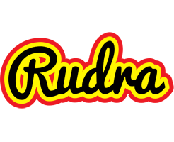 Rudra flaming logo