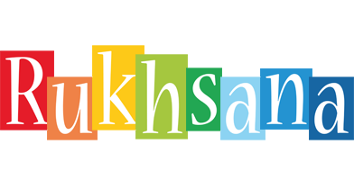 Rukhsana colors logo