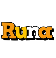 Runa cartoon logo