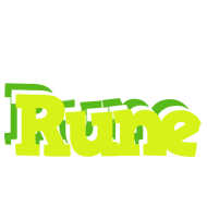 Rune citrus logo