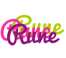 Rune flowers logo