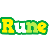 Rune soccer logo