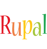 Rupal birthday logo