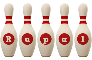 Rupal bowling-pin logo
