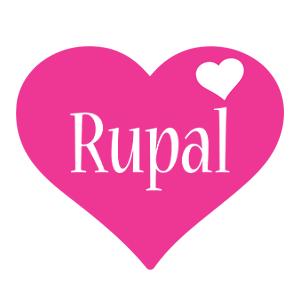 Rupal love-heart logo