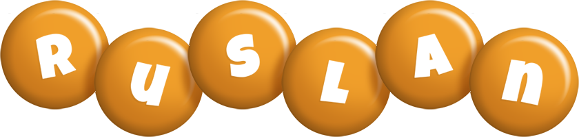Ruslan candy-orange logo