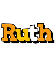 Ruth cartoon logo