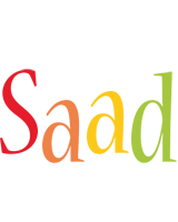 Saad birthday logo