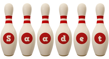 Saadet bowling-pin logo