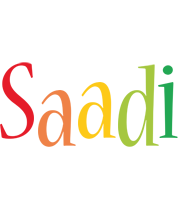 Saadi birthday logo