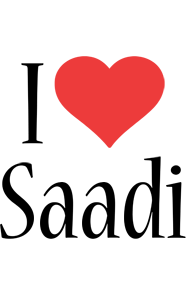 Saadi i-love logo