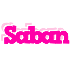 Saban dancing logo