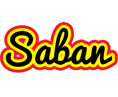 Saban flaming logo