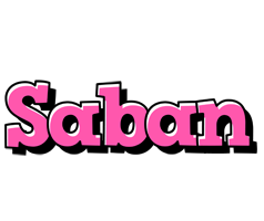 Saban girlish logo