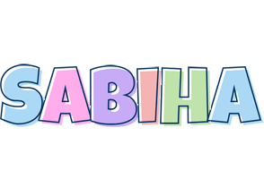 Sabiha pastel logo