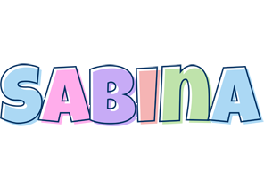 Sabina pastel logo