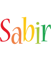 Sabir birthday logo