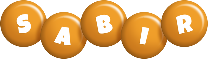 Sabir candy-orange logo