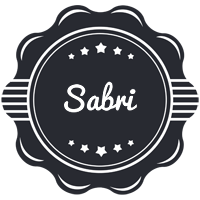 Sabri badge logo