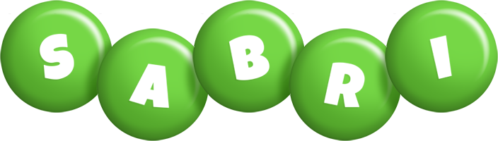 Sabri candy-green logo