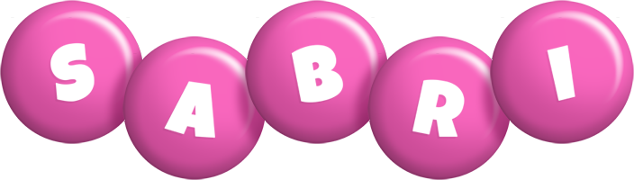 Sabri candy-pink logo