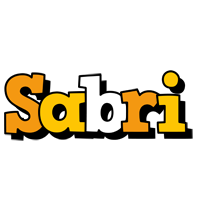 Sabri cartoon logo