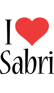 Sabri i-love logo