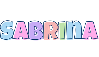 Sabrina pastel logo