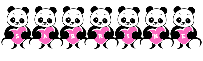 Sabrine love-panda logo