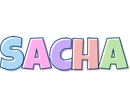 Sacha pastel logo