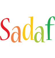 Sadaf birthday logo